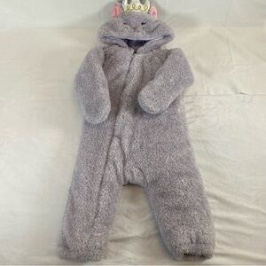 Koala Baby Fuzzy Kitty Bunting Suit 9–12M